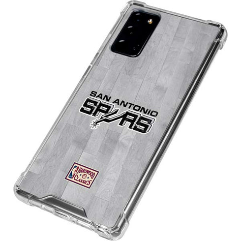 NBA San Antonio Spurs Hardwood Classics Galaxy Note20 5G Clear Case