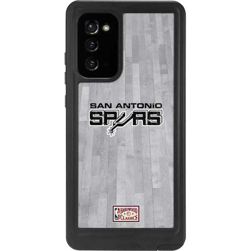 NBA San Antonio Spurs Hardwood Classics Galaxy Note20 5G Waterproof Case
