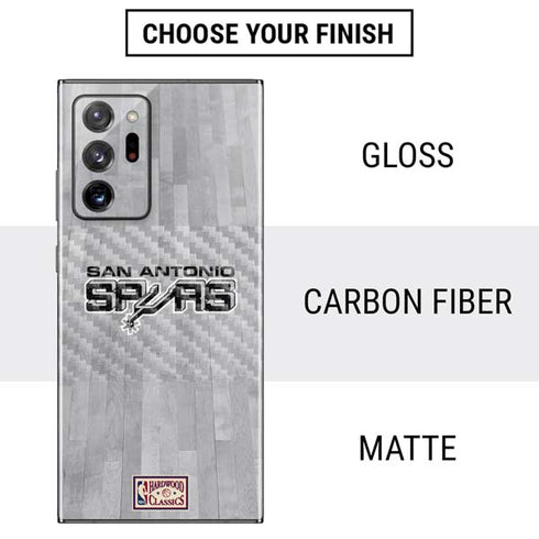NBA San Antonio Spurs Hardwood Classics Galaxy Note20 Ultra 5G Skin