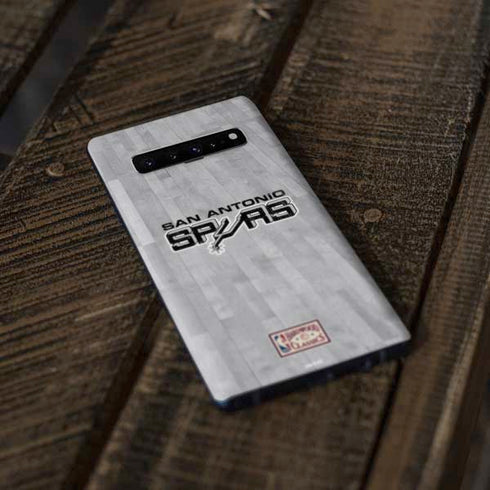 NBA San Antonio Spurs Hardwood Classics Galaxy S10 Plus Skin