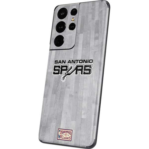 NBA San Antonio Spurs Hardwood Classics Galaxy S21 Ultra 5G Skin