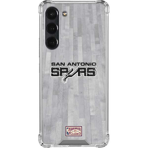 NBA San Antonio Spurs Hardwood Classics Galaxy S23 Plus Clear Case