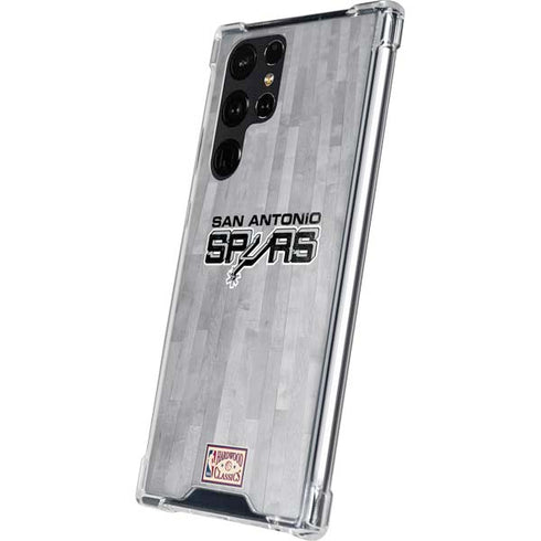 NBA San Antonio Spurs Hardwood Classics Galaxy S24 Ultra Clear Case