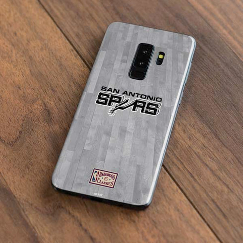 NBA San Antonio Spurs Hardwood Classics Galaxy S9 Plus Skin