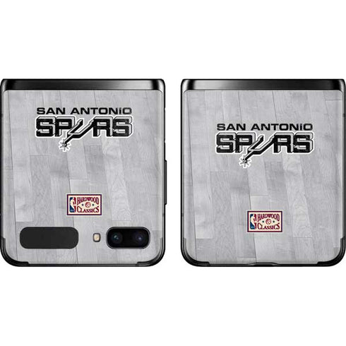 NBA San Antonio Spurs Hardwood Classics Galaxy Z Flip Skin