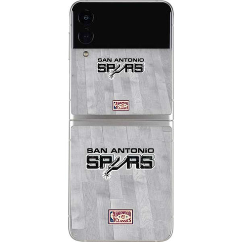 NBA San Antonio Spurs Hardwood Classics Galaxy Z Flip4 5G Skin