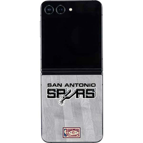 NBA San Antonio Spurs Hardwood Classics Galaxy Z Flip5 5G Skin