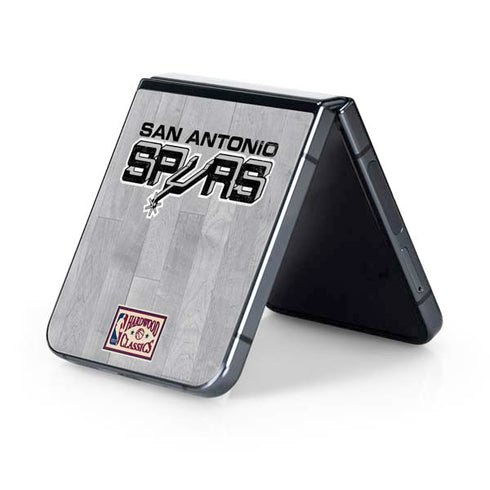 NBA San Antonio Spurs Hardwood Classics Galaxy Z Flip5 5G Skin