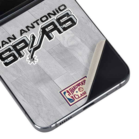 NBA San Antonio Spurs Hardwood Classics Galaxy Z Flip5 5G Skin