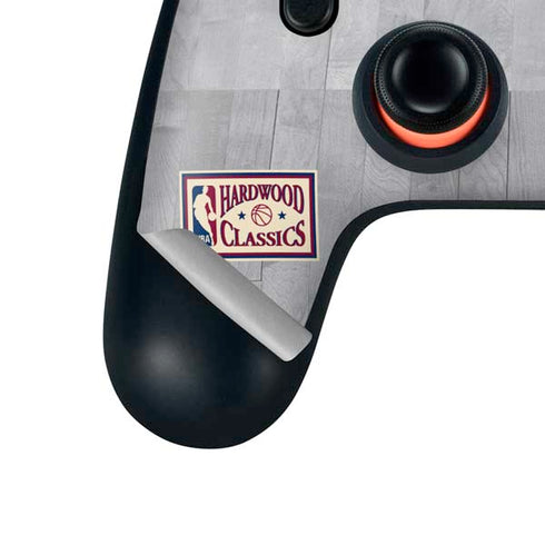 NBA San Antonio Spurs Hardwood Classics Google Stadia Controller Skin