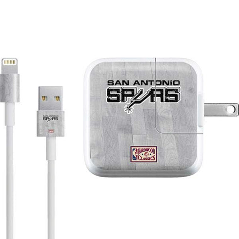 NBA San Antonio Spurs Hardwood Classics iPad Charger (10W USB) Skin