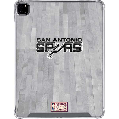 NBA San Antonio Spurs Hardwood Classics iPad Pro 12.9in (2020) Clear Case