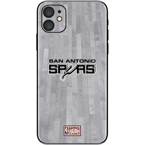 NBA San Antonio Spurs Hardwood Classics iPhone 11 Skin