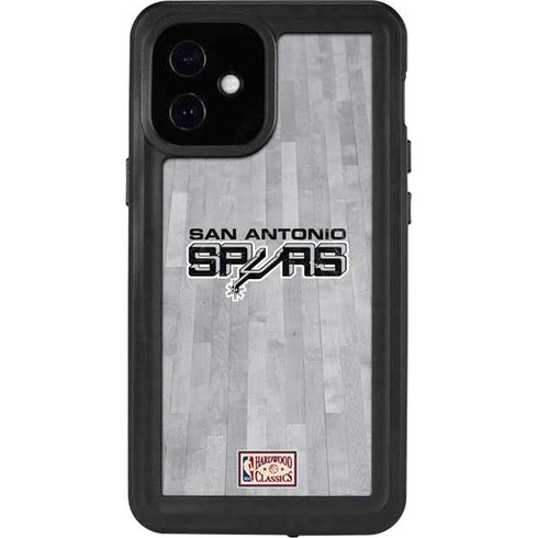 NBA San Antonio Spurs Hardwood Classics iPhone 12 Mini Waterproof Case