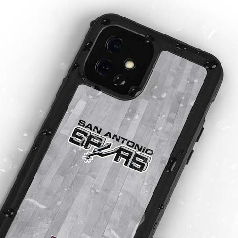 NBA San Antonio Spurs Hardwood Classics iPhone 12 Mini Waterproof Case