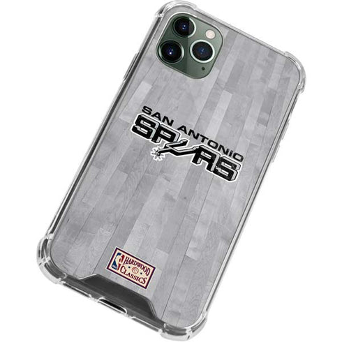 NBA San Antonio Spurs Hardwood Classics iPhone 12 Pro Max Clear Case