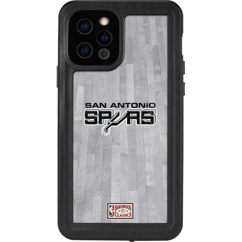 NBA San Antonio Spurs Hardwood Classics iPhone 12 Pro Waterproof Case