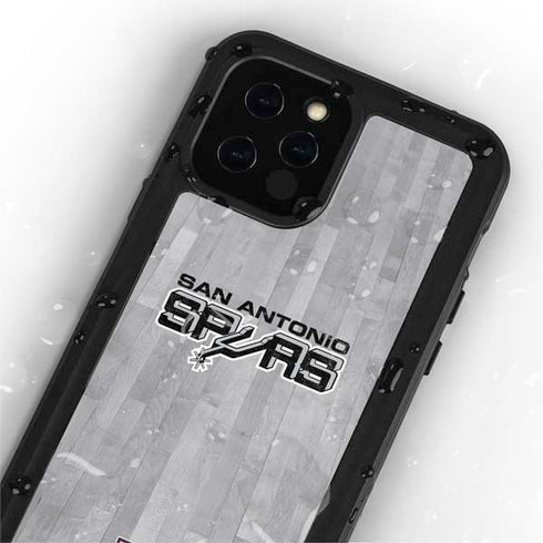NBA San Antonio Spurs Hardwood Classics iPhone 12 Pro Waterproof Case
