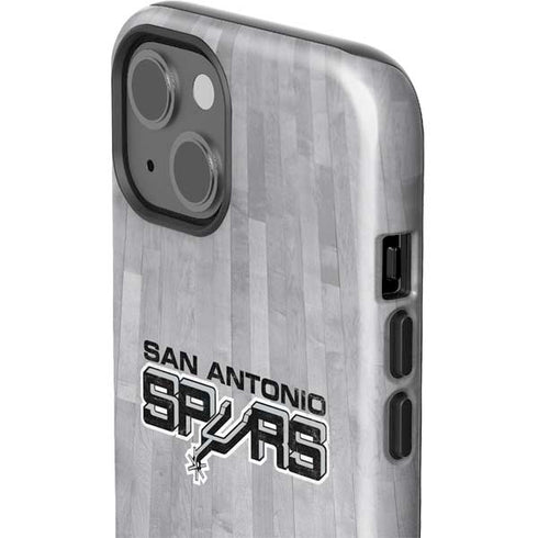 NBA San Antonio Spurs Hardwood Classics iPhone 15 Plus Impact Case
