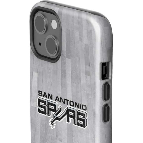 NBA San Antonio Spurs Hardwood Classics iPhone 15 Impact Case
