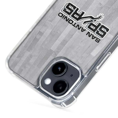 NBA San Antonio Spurs Hardwood Classics iPhone 15 Plus MagSafe Case