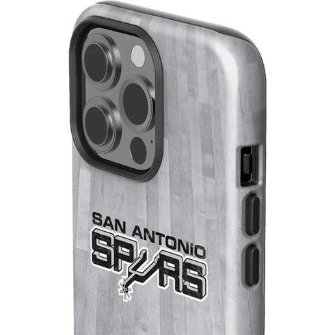 NBA San Antonio Spurs Hardwood Classics iPhone 15 Pro Impact Case