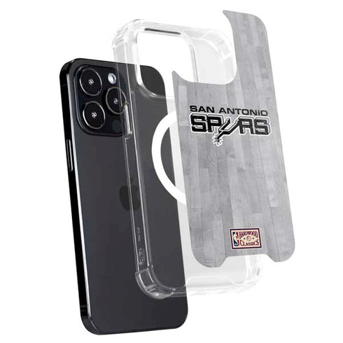 NBA San Antonio Spurs Hardwood Classics iPhone 14 Pro Max MagSafe Case