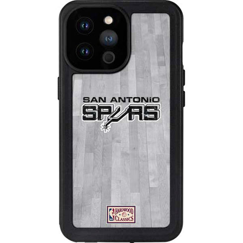 NBA San Antonio Spurs Hardwood Classics iPhone 14 Pro Max Waterproof Case