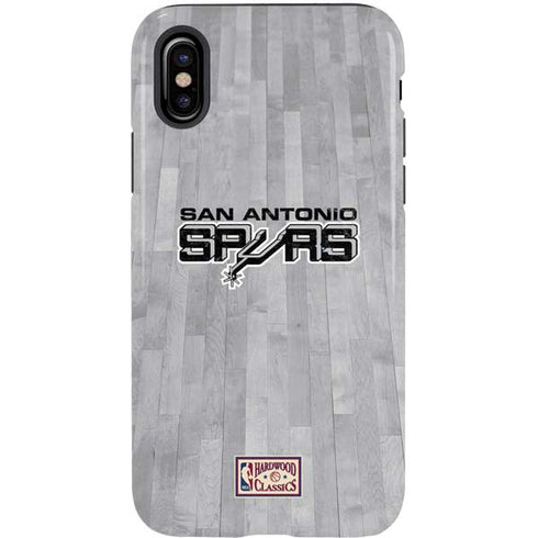 NBA San Antonio Spurs Hardwood Classics iPhone XS Pro Case
