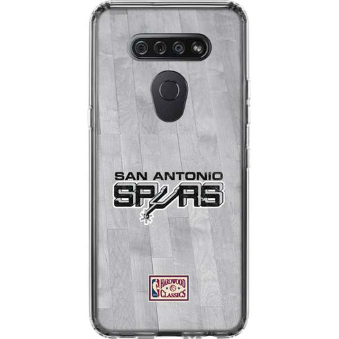 NBA San Antonio Spurs Hardwood Classics LG K51/Q51 Clear Case