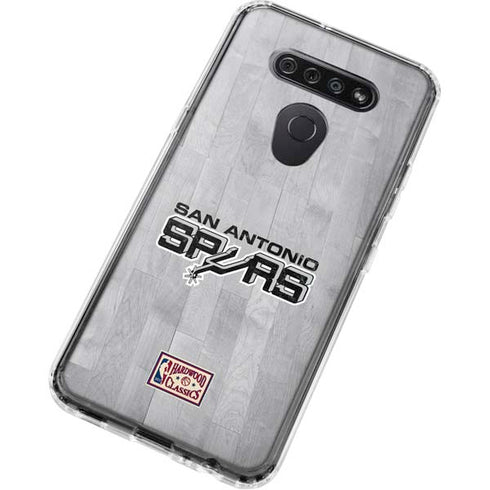 NBA San Antonio Spurs Hardwood Classics LG K51/Q51 Clear Case