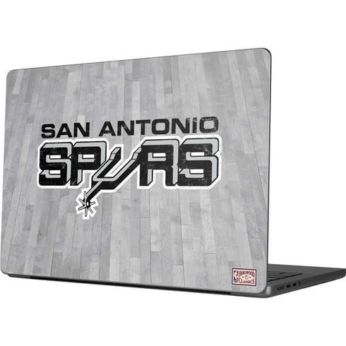 NBA San Antonio Spurs Hardwood Classics MacBook Pro 14in (2021-24) Skin