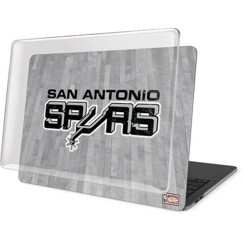 NBA San Antonio Spurs Hardwood Classics MacBook Pro 15in (2016-19) Case plus Skin