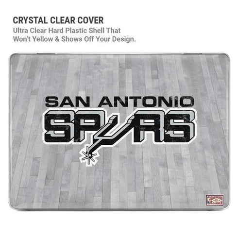 NBA San Antonio Spurs Hardwood Classics MacBook Pro 16in (2021-25) Case plus Skin
