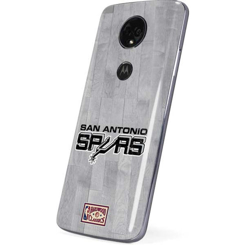 NBA San Antonio Spurs Hardwood Classics Moto E5 Plus Skin