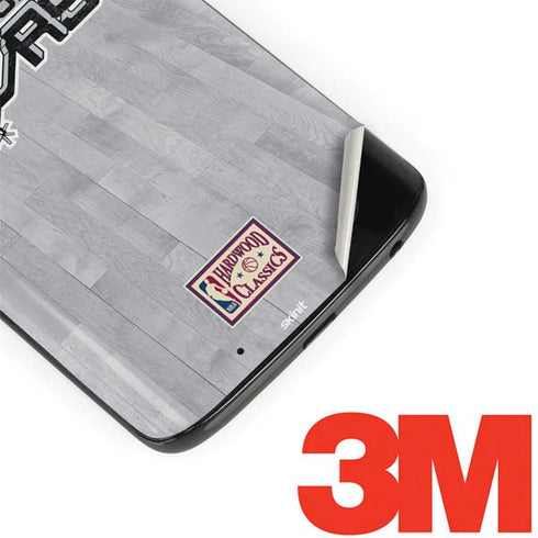 NBA San Antonio Spurs Hardwood Classics Moto G6 Skin