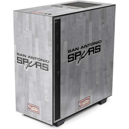 NBA San Antonio Spurs Hardwood Classics NZXT H510 Compact ATX Mid-Tower Case Skin