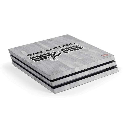 NBA San Antonio Spurs Hardwood Classics PS4 Pro Console Skin