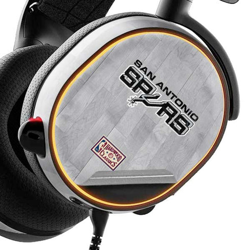 NBA San Antonio Spurs Hardwood Classics SteelSeries Arctis 5 Skin
