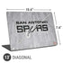 NBA San Antonio Spurs Hardwood Classics Universal Laptop 13in (10.6 x 7.6in) Skin
