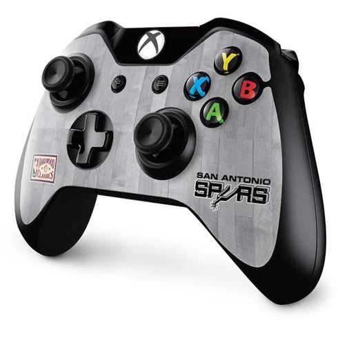 NBA San Antonio Spurs Hardwood Classics Xbox One Controller Skin
