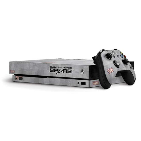 NBA San Antonio Spurs Hardwood Classics Xbox One X Bundle Skin