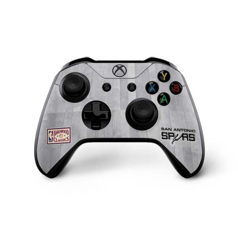NBA San Antonio Spurs Hardwood Classics Xbox One X Controller Skin