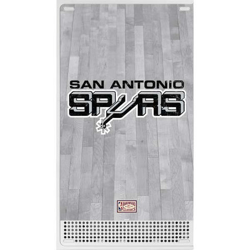 NBA San Antonio Spurs Hardwood Classics Xbox Series S Console Skin