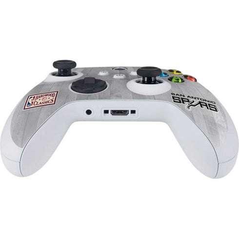 NBA San Antonio Spurs Hardwood Classics Xbox Series S Controller Skin