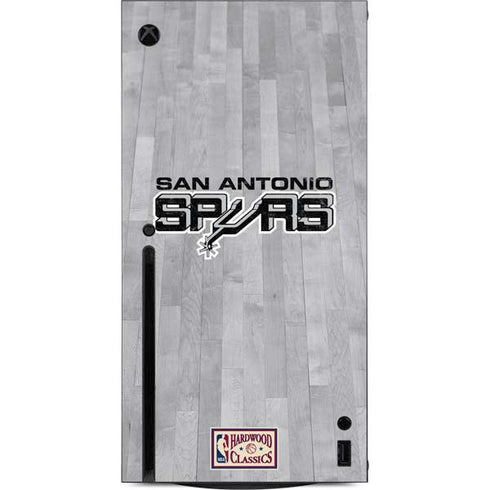 NBA San Antonio Spurs Hardwood Classics Xbox Series X Console Skin
