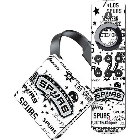 NBA San Antonio Spurs Historic Blast Amazon Fire TV Skin