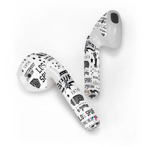 NBA San Antonio Spurs Historic Blast Apple AirPods Skin