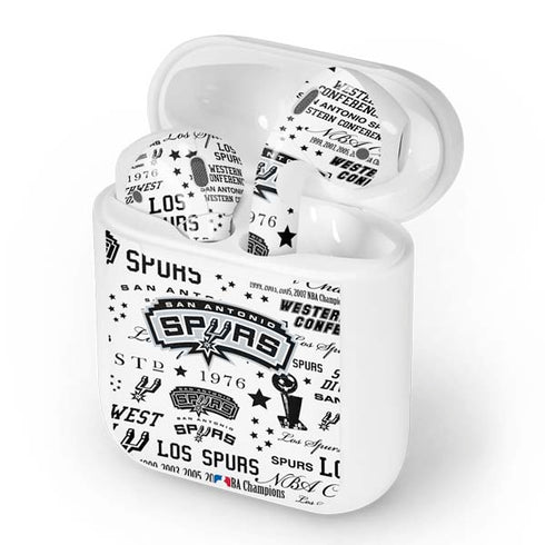 NBA San Antonio Spurs Historic Blast Apple AirPods Skin