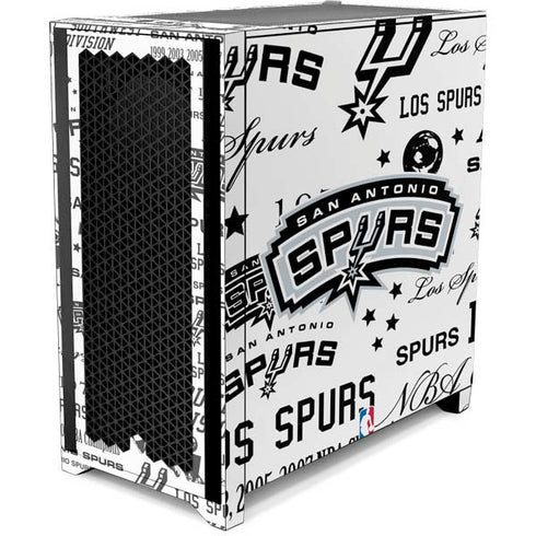 NBA San Antonio Spurs Historic Blast Corsair 4000D Tempered Glass Mid-Tower ATX Case Skin